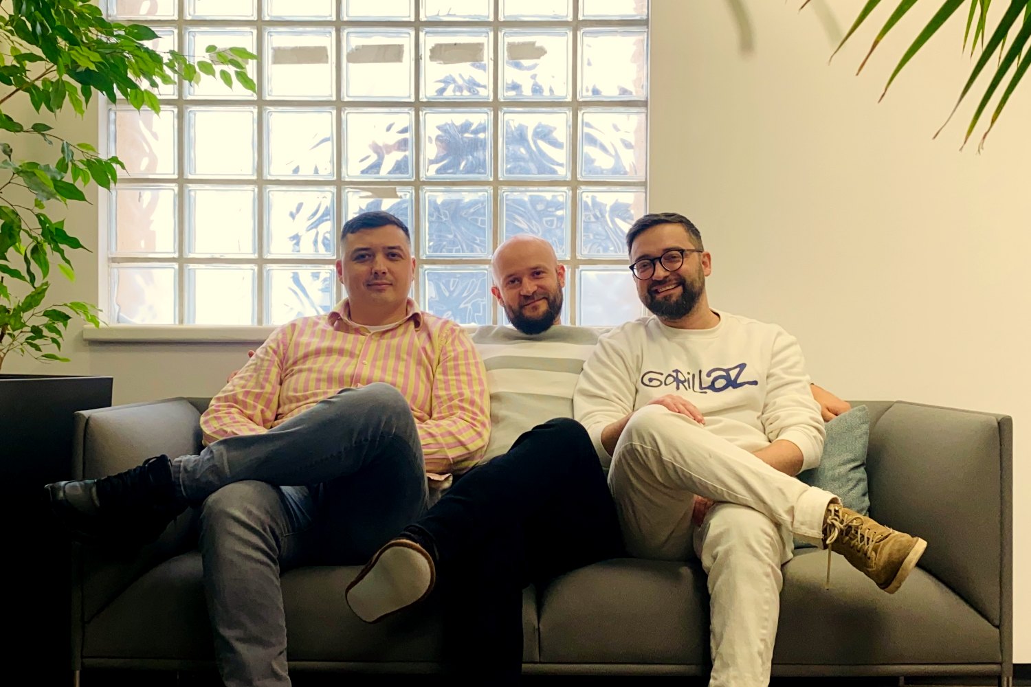 The three founders of One Dinner Away